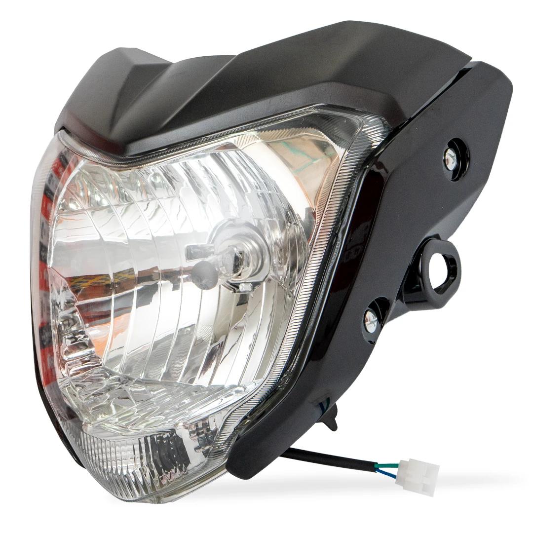 Combo Farola + Carenaje Negro con Visor Yamaha FZ16 2