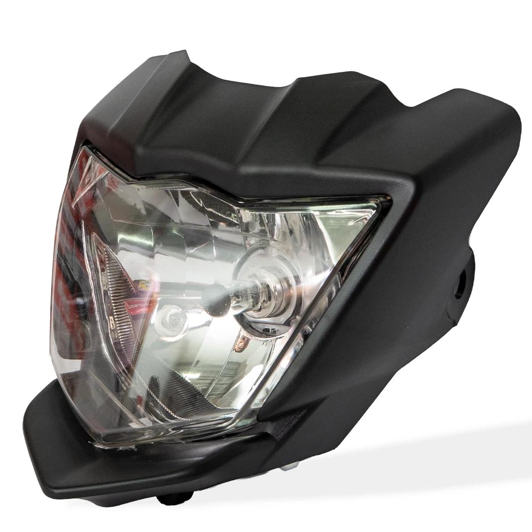 Combo Farola + Carenaje Negro con Visor Yamaha XTZ 150 2