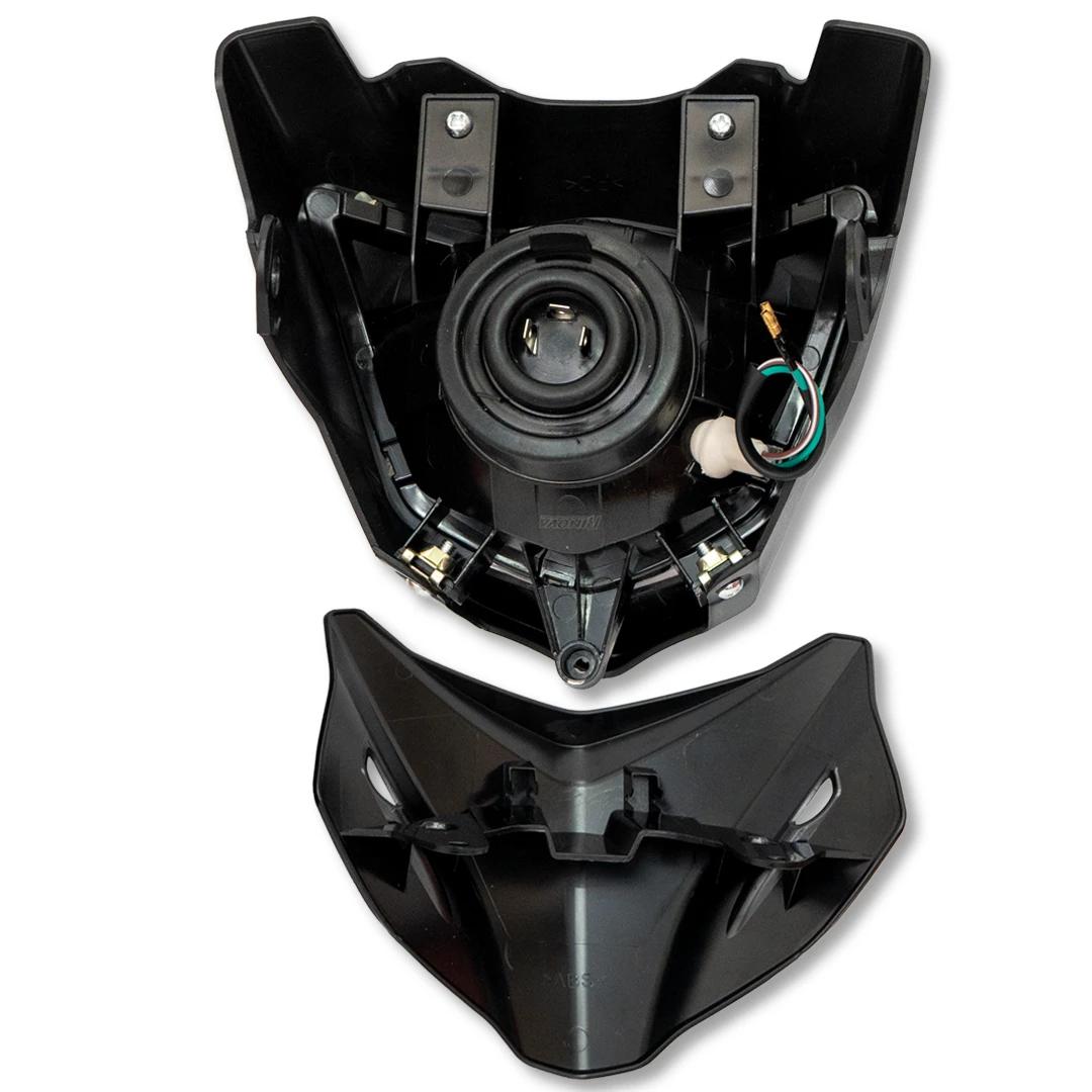 Combo Farola + Carenaje Negro con Visor Yamaha XTZ 150 4