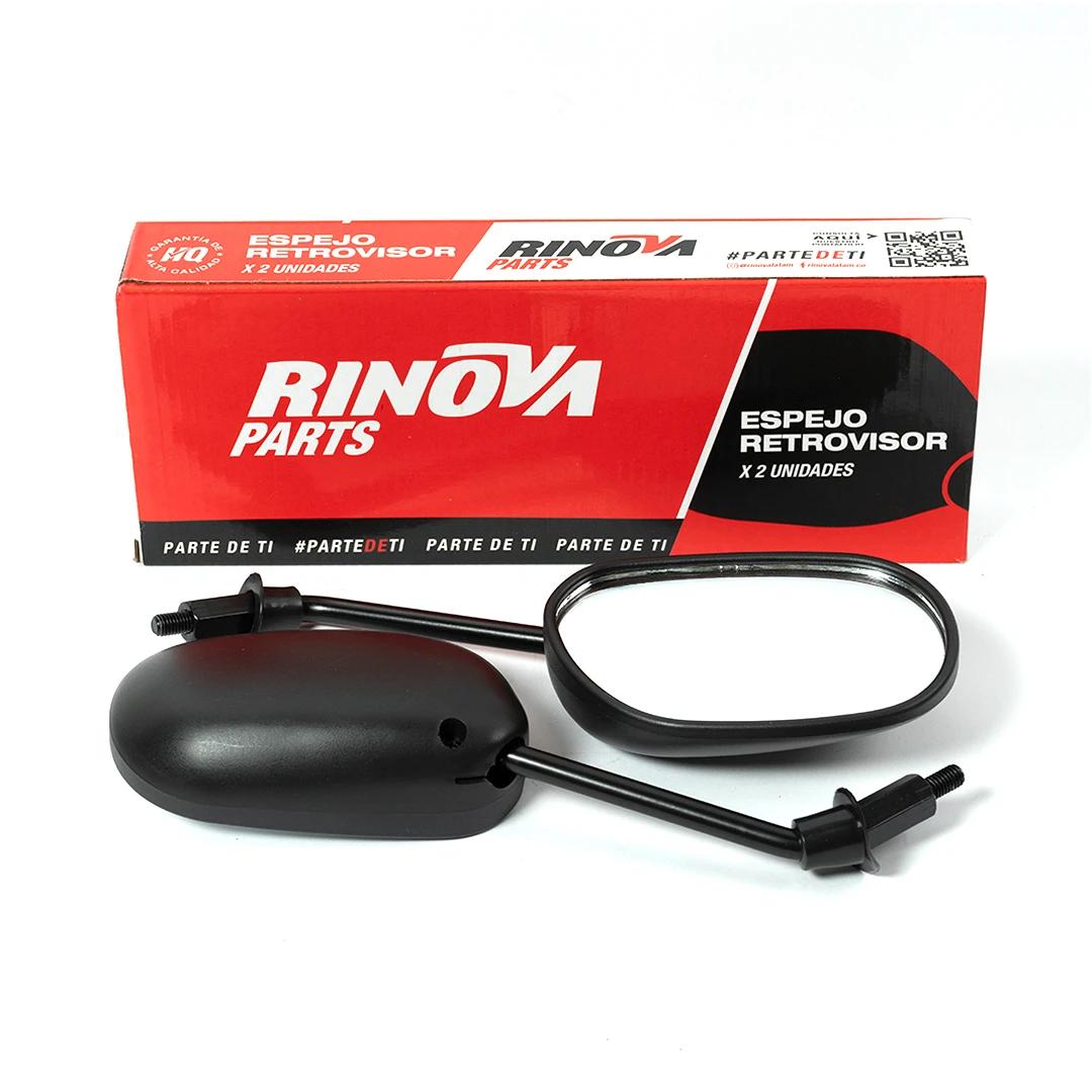 Juego de Espejos 8 mm Izquierdo y Derecho Brazo Negro para Suzuki Best 125 3