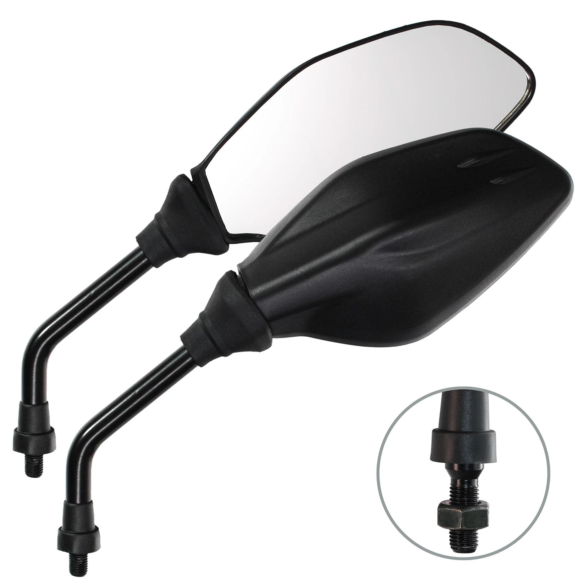 Juego de Espejos 10 mm Izquierdo y Derecho Rosca Contraria para Bajaj Discover 125 ST