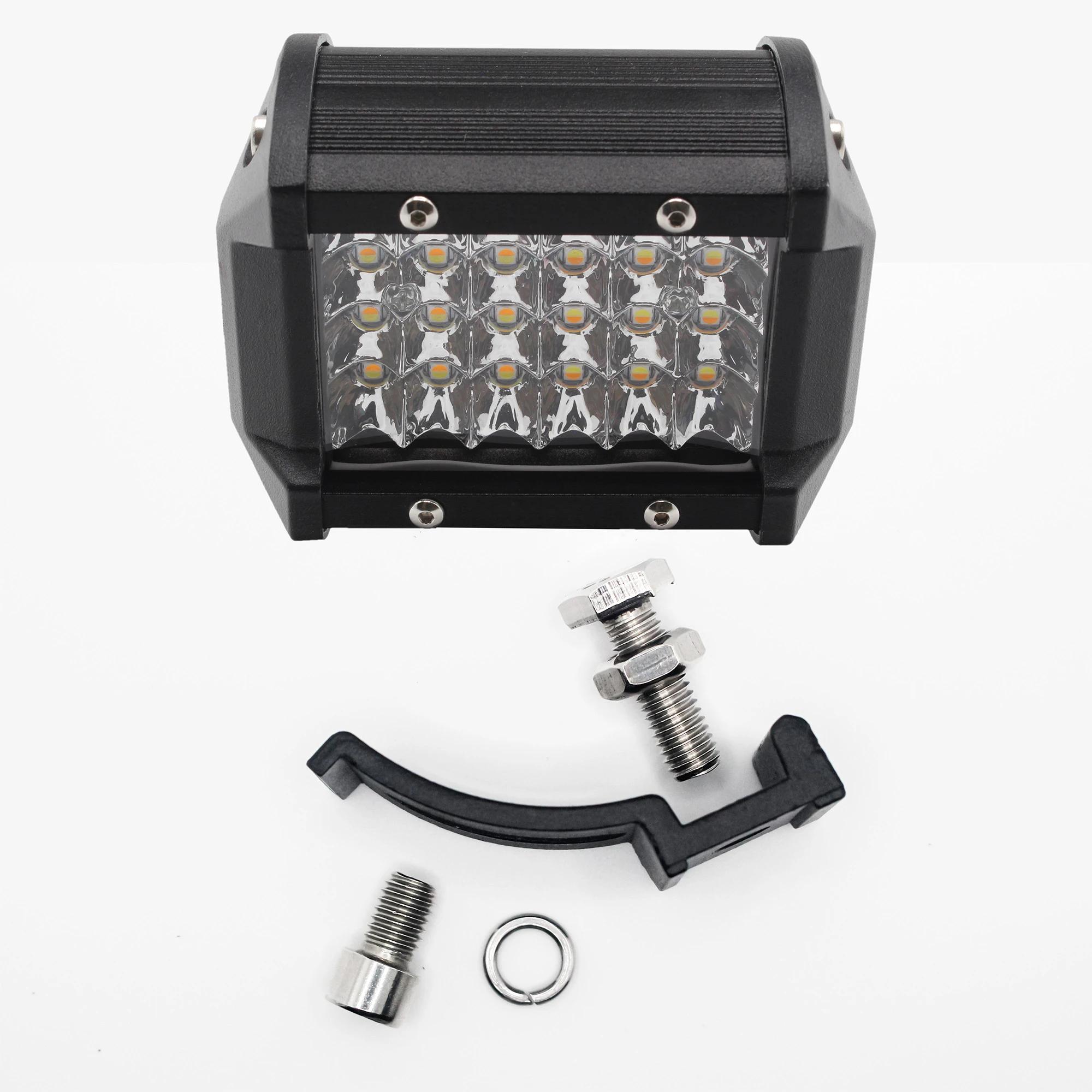 Exploradora LED para Moto Dual Color Alta/Baja/Strober 12/24V DC 24W 2400 Lúmenes 3