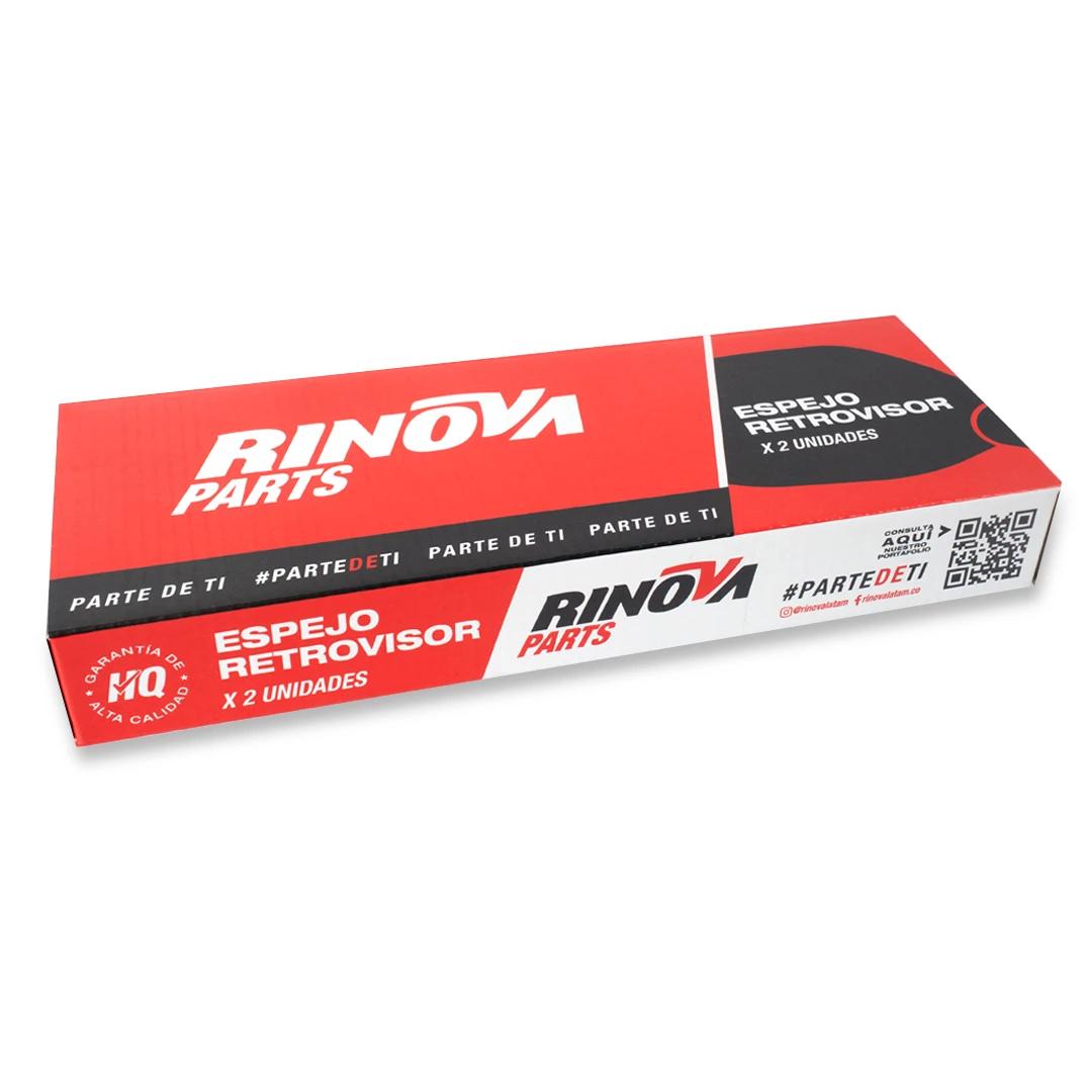 Juego de Espejos 8 mm Izquierdo y Derecho Negro Gris para Kymco Agility 125 3