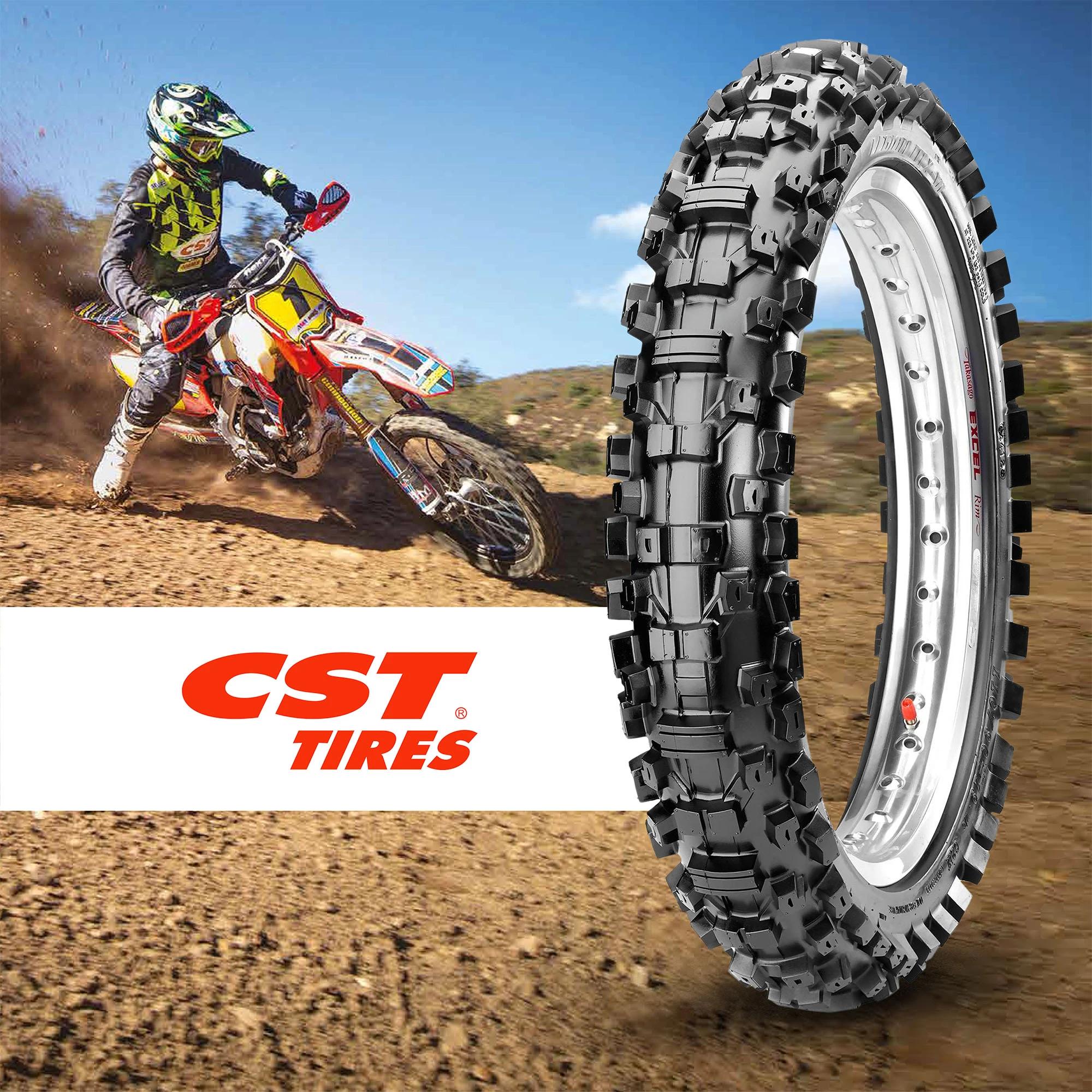 Llanta 80/100-12 CST CM703 TT 47M para Enduro 4