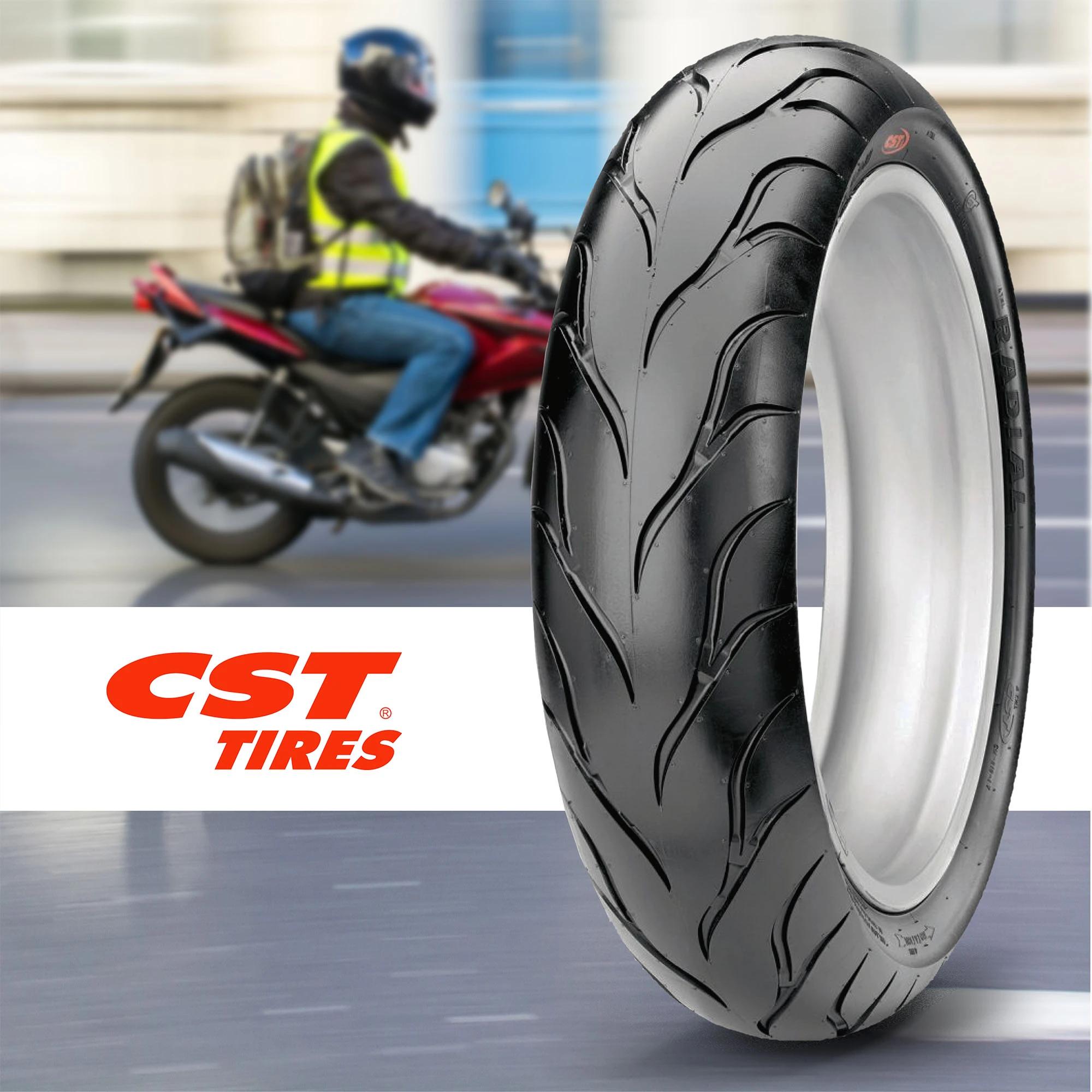 Llanta 150/60R17 CST CM616 TL 66H Trasera para Moto 5