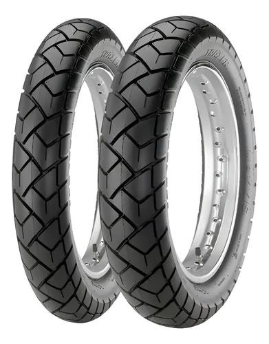 Combo Llantas Moto Cst C6017 90/90-21 Y 120/80-18 Xtz Xpulse