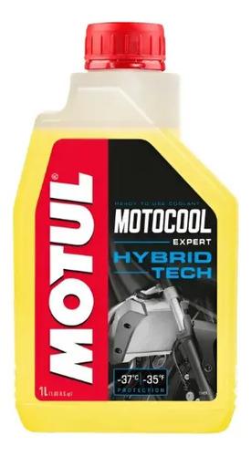 Refrigerante Motul Motocool Expert X1 Litro Color Amarillo Rojo
