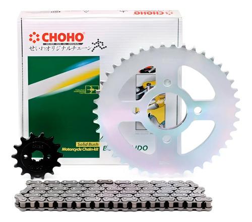 Kit De Arrastre Hero Hunk 190 Xpulse 200 Reforzado Choho Plateado
