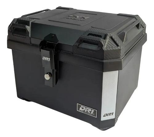 Baul Maletero Dr1 45 Litros Urban Espaldar Base Desmontable Negro