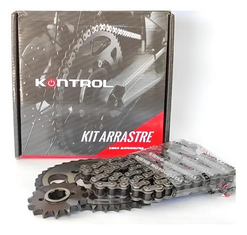 Kit De Arrastre Para Honda Wave 110 Reforzado Original Kn Plateado