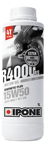 Lubricante Aceite Moto Ipone R4000 R 4t 15w50 Semisintético