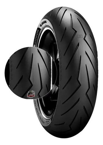 Llanta Trasera Para Moto Pirelli Diablo Rosso Iii Sin Cámara De 140/70r17 H 66 X 1 Unidad