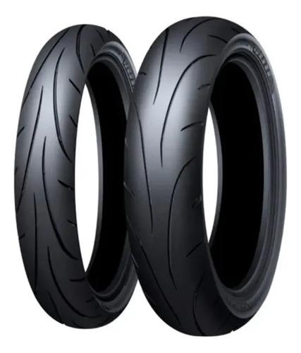 Llantas Combo Dunlop 100/80/17 Y 130/70/17 Fz Pulsar Gixxer