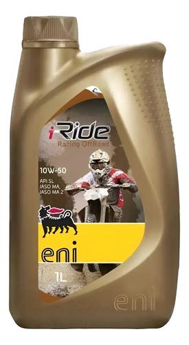 Eni I-ride Racing Offroad 10w-50 Top Synthetic Bajaj Dominar