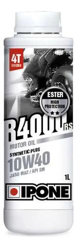 Aceite Semisintético Moto Ipone R4000 Rs Ma2 4t 10w40 Ipone
