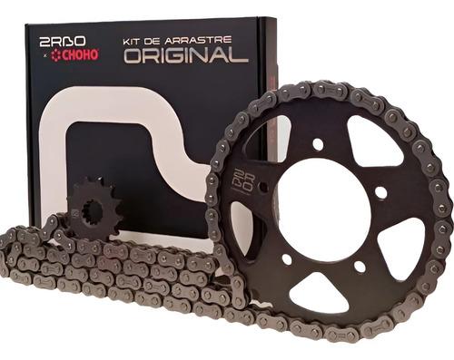 Kit Arrastre Hero Hunk 160 Reforzado Choho 2rbo Plateado