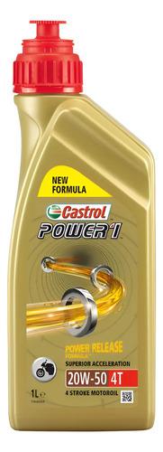 Aceite Lubricante Castrol Power One 20w-50 Full Sintético 4t