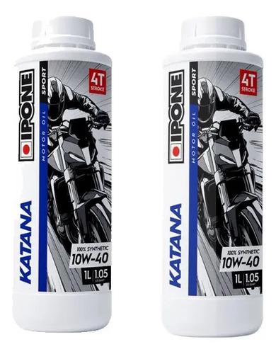 Ipone Katana 4t 10w40 - 100% Sintetico - X2 Unidades
