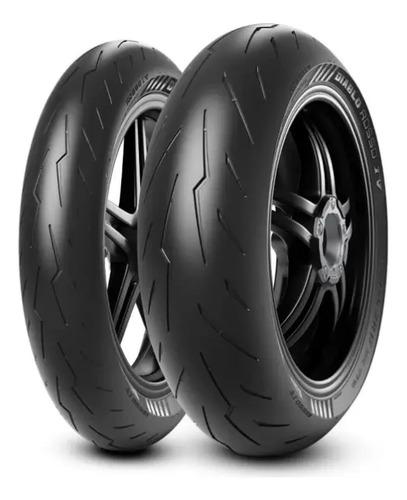 Combo Llantas Pirelli 110/70/17 Y 150/60/17 Radial D Rosso 4