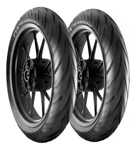 Combo Llantas Eurogrip 70/90/17 Y 80/90/17 Tl Viva Crypton