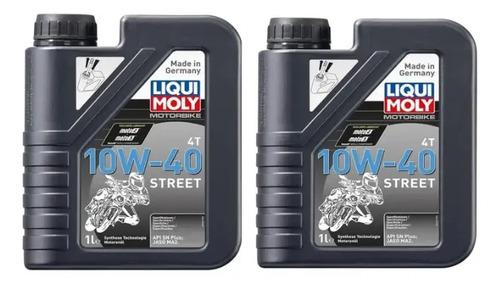 Aceite Pulsar Ns200 10w-40 Street 2lt Sintetico Liqui Moly