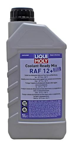 Coolant Liqui Moly Ready Mix Raf 12+ 1 Litro Anticongelante Rojo