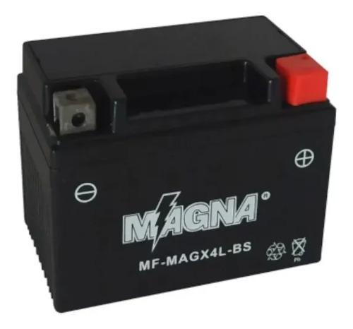 Bateria Agm Moto Magna Bws 100 Bws 1 Mf-magx4l Derecho