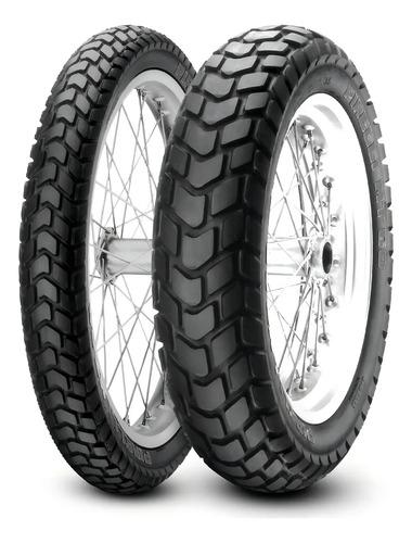 Llantas 110/90-17 Y 90/90-19 Pirelli Mt60 Trasera /delantera 59h Uso Con Camara