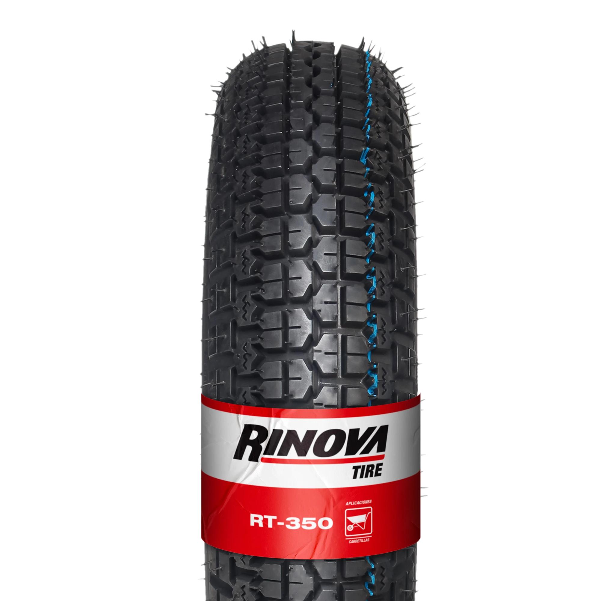 Llanta Carretilla Rinova 350-8 RT-350 TT 8PR 60J Alta Durabilidad