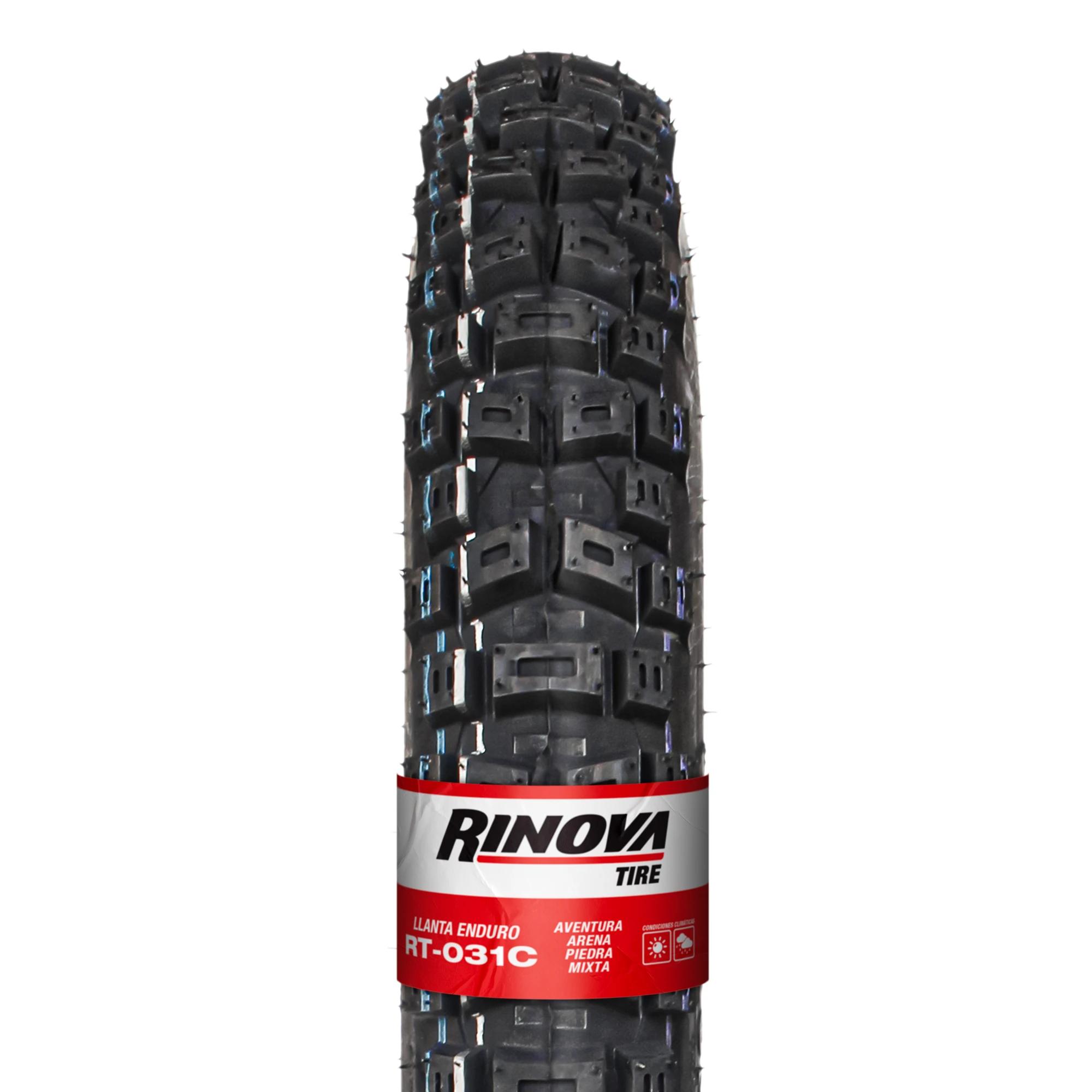 Llanta Moto Enduro 275-17 Rinova Tires RT-031C TT 47L