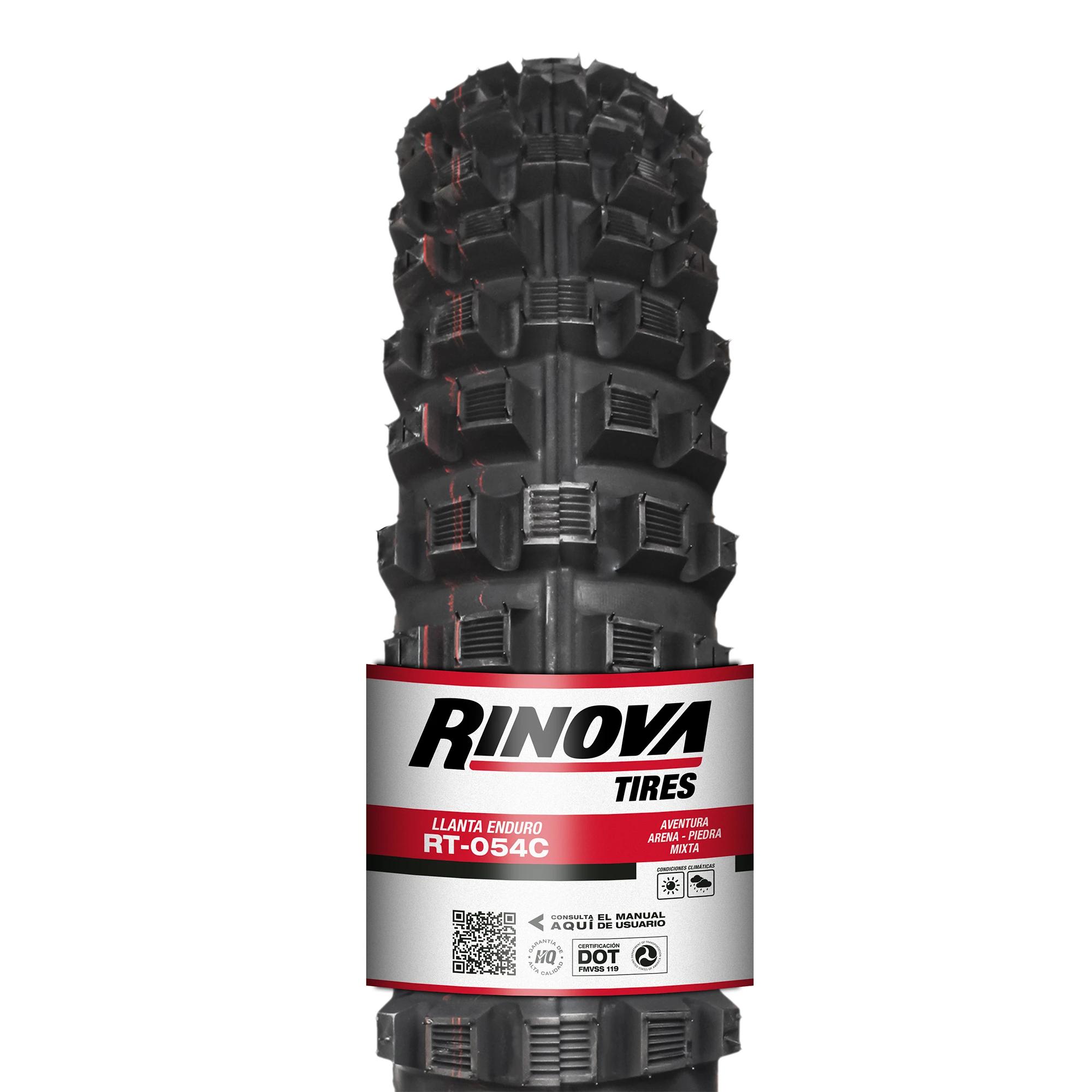 Llanta Moto Enduro 410-17 Rinova Tires RT-054C TT 62P