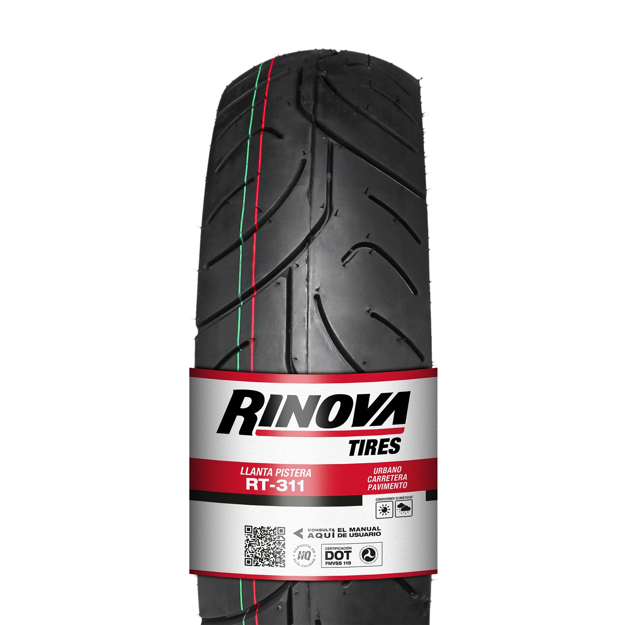 Llanta Moto Pistera 140/70-17 Rinova Tires RT-311 78L Sellomatic