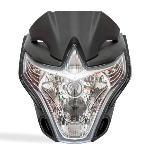Combo Farola + Carenaje Negro AKT EVO 150 R3