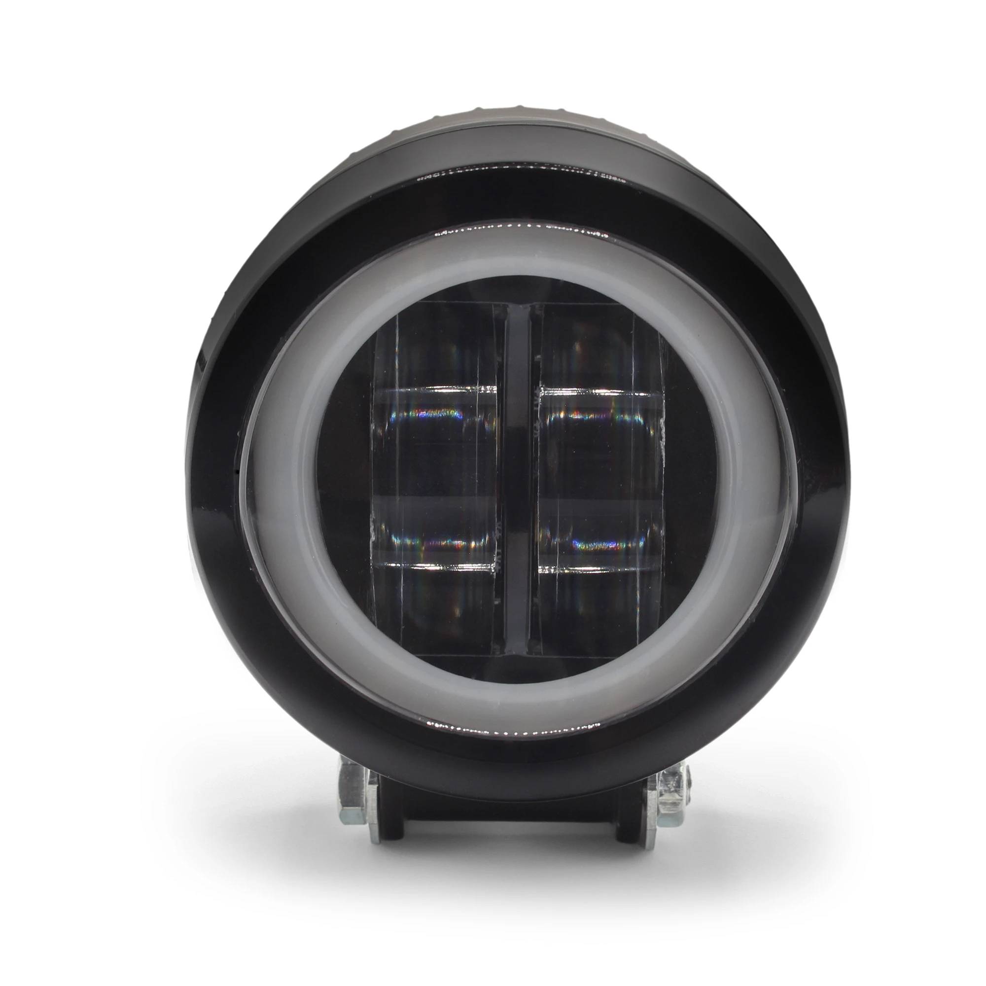 Exploradora Redonda LED para Moto Alta/Strober 12/24V DC 10W 2000 Lúmenes