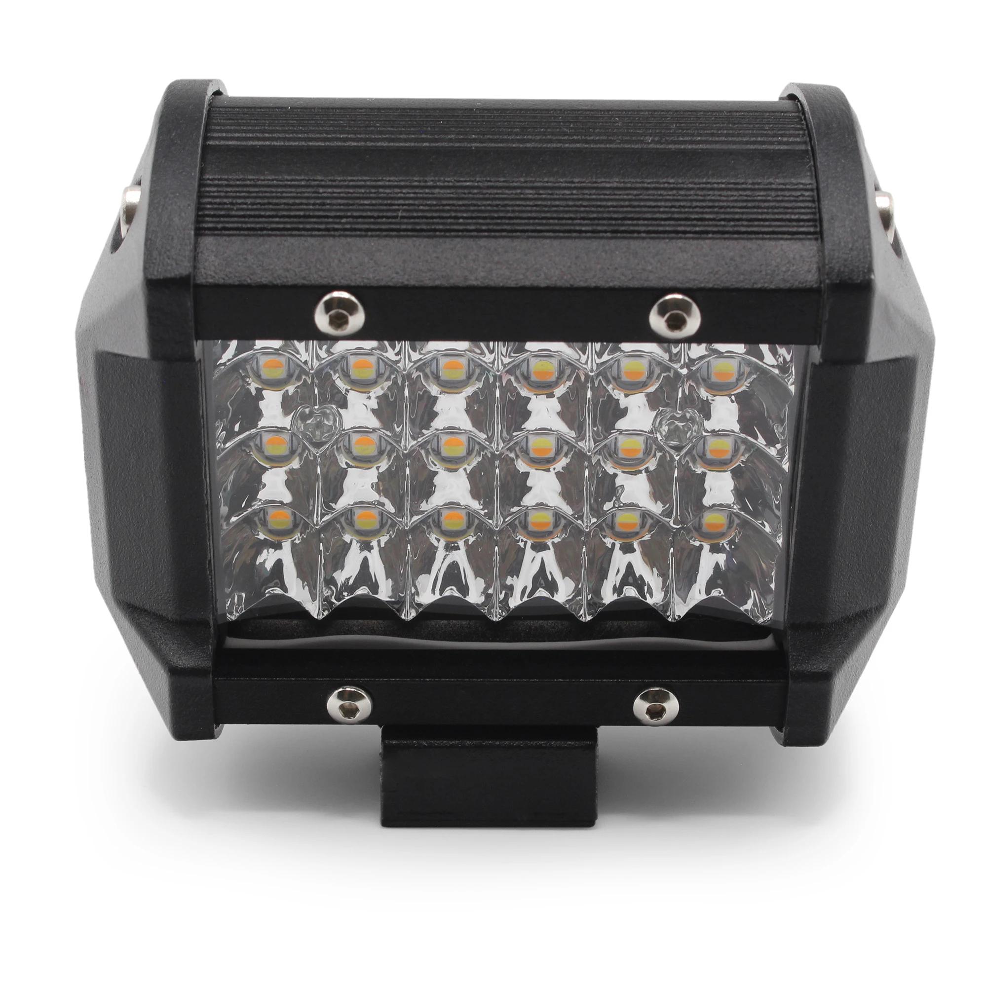 Exploradora LED para Moto Dual Color Alta/Baja/Strober 12/24V DC 24W 2400 Lúmenes